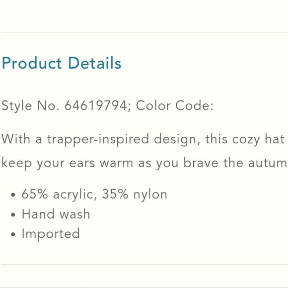 Anthropologie Cozy Trapper Hat- taupe main image 5
